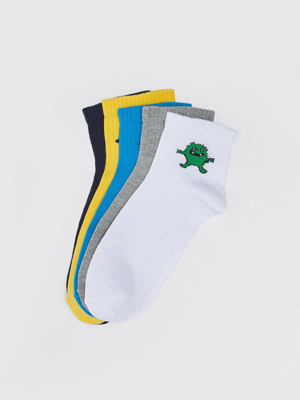 Patterned Boy Socks Pack of 5