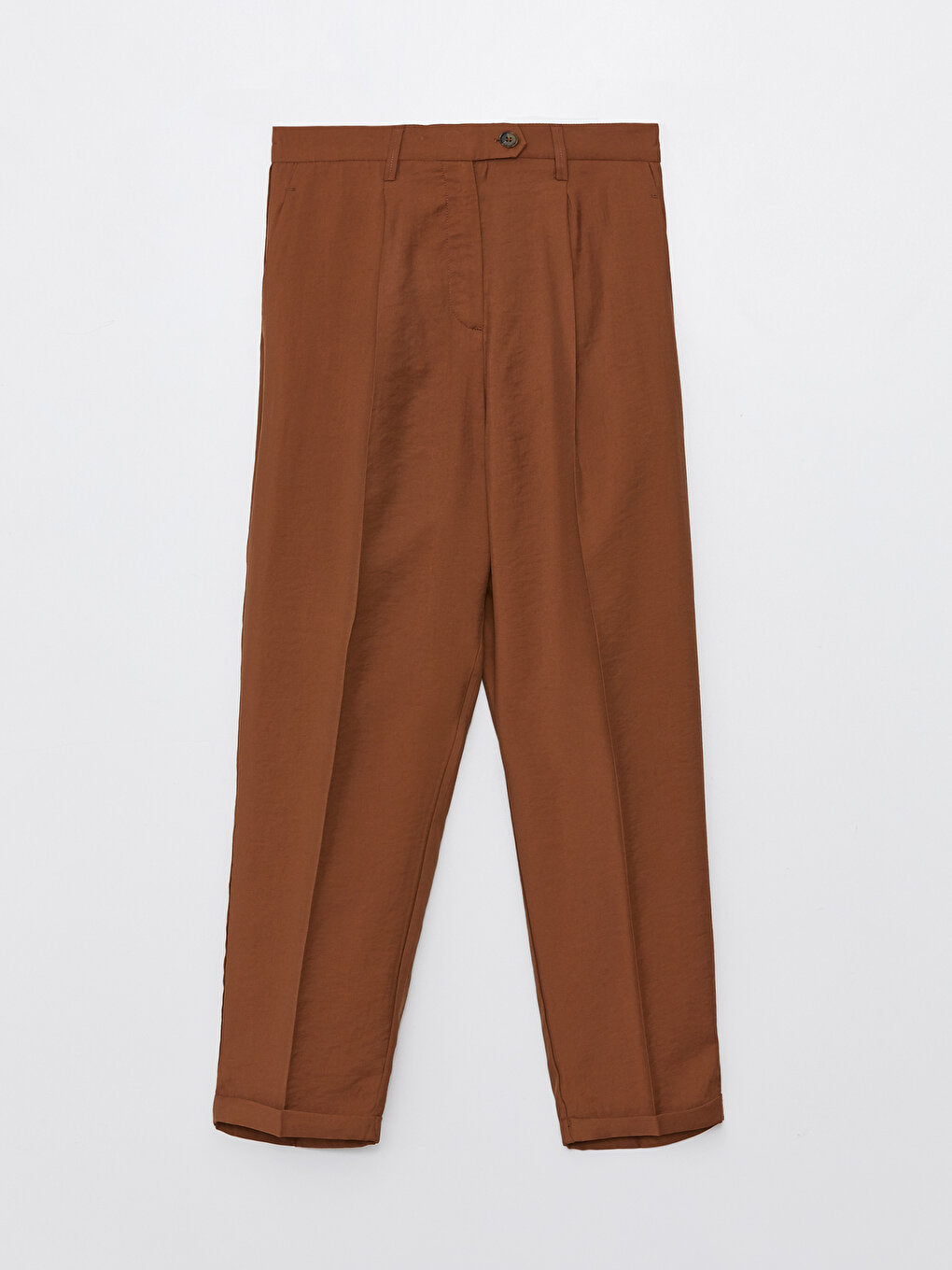 Women's Carrot Cut Straight Trousers