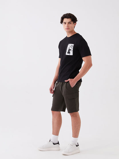 Slim Fit Men's Bermuda Shorts