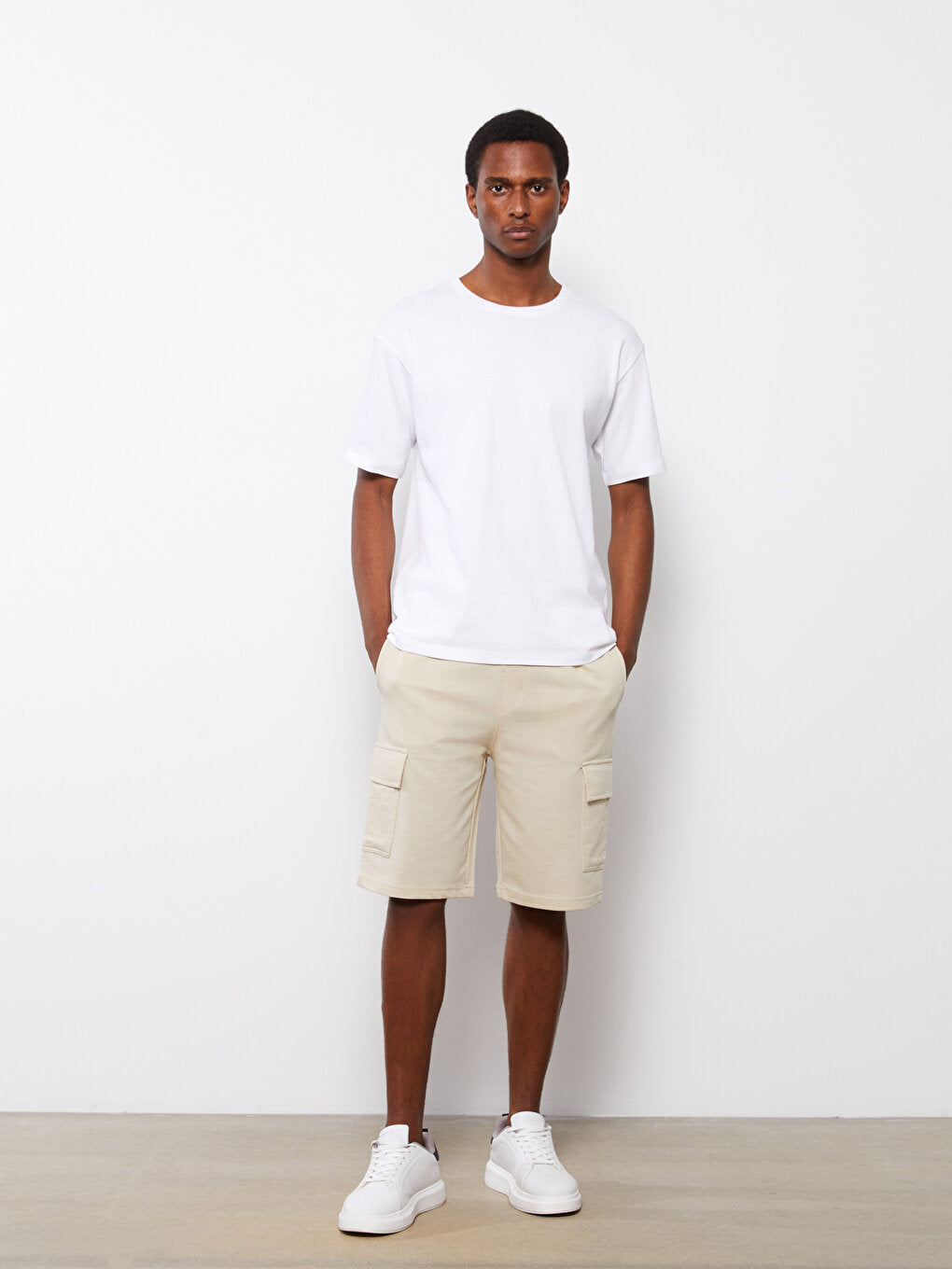 Slim Fit Men's Bermuda Shorts