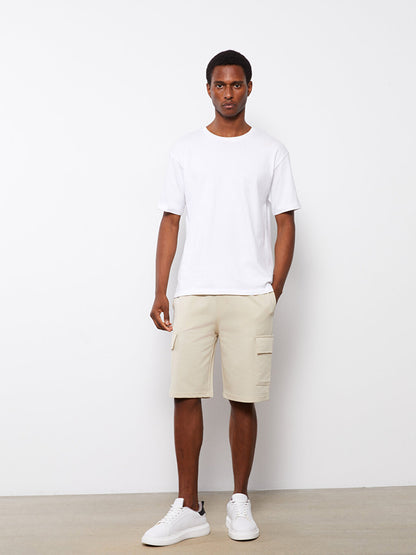 Slim Fit Men's Bermuda Shorts