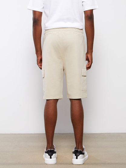 Slim Fit Men's Bermuda Shorts