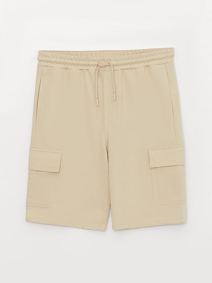 Slim Fit Men's Bermuda Shorts