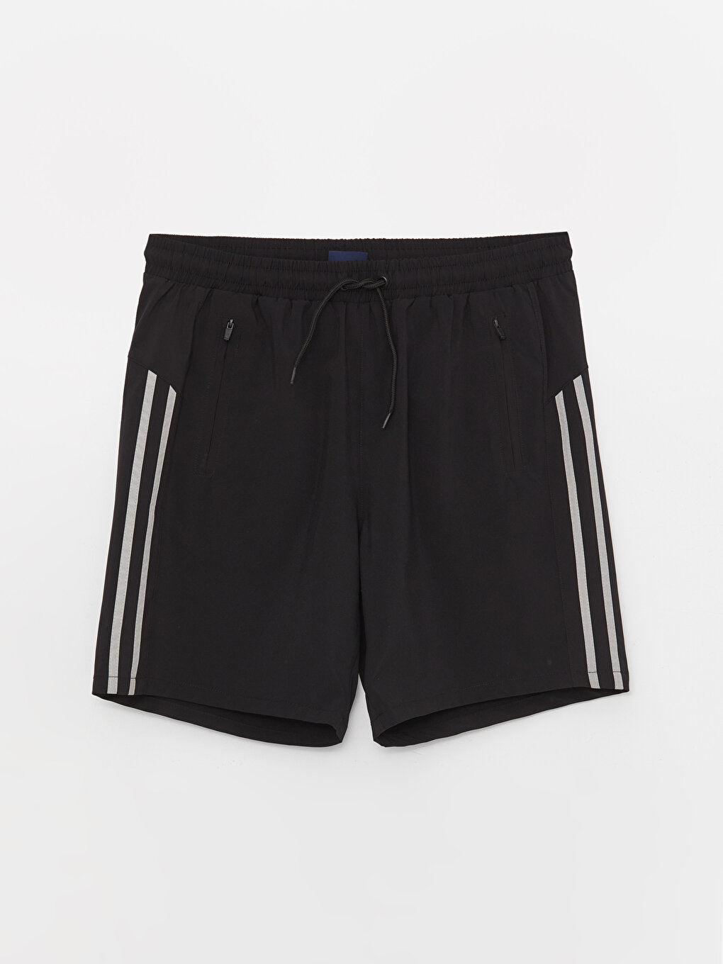 Knee-Length Patterned Men's Swim Shorts