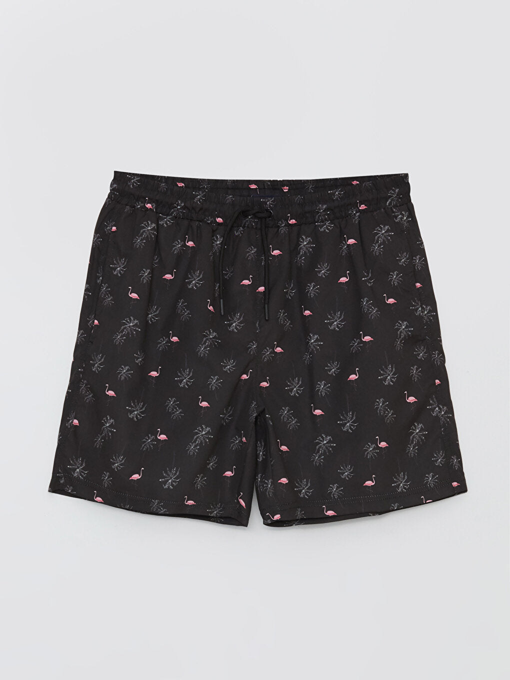 Short Patterned Men's Swim Shorts