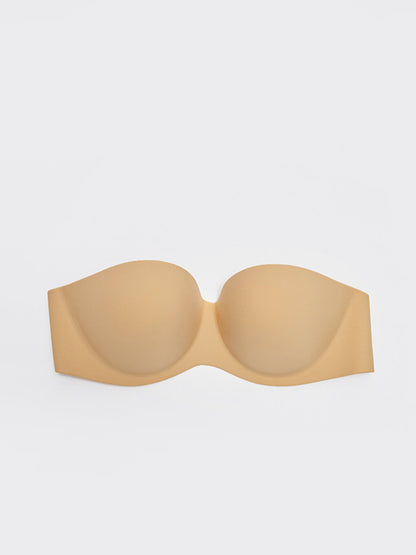 Underwire Plain Adhesive Strapless Bra