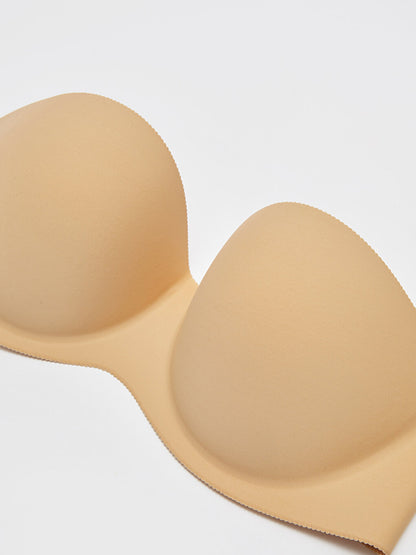 Underwire Plain Adhesive Strapless Bra