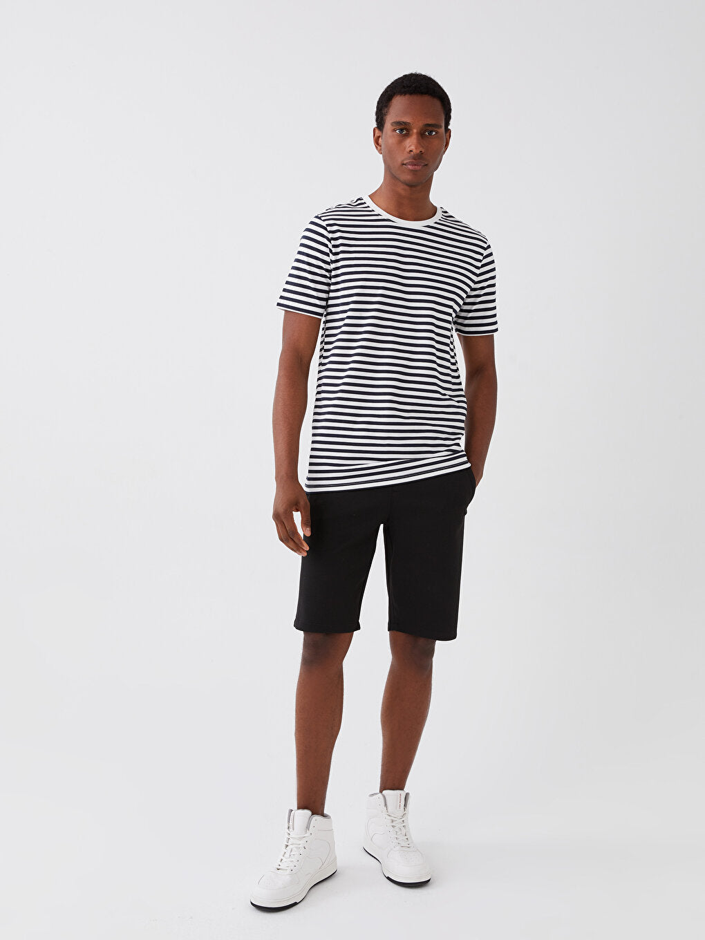 Slim Fit Men's Bermuda Shorts