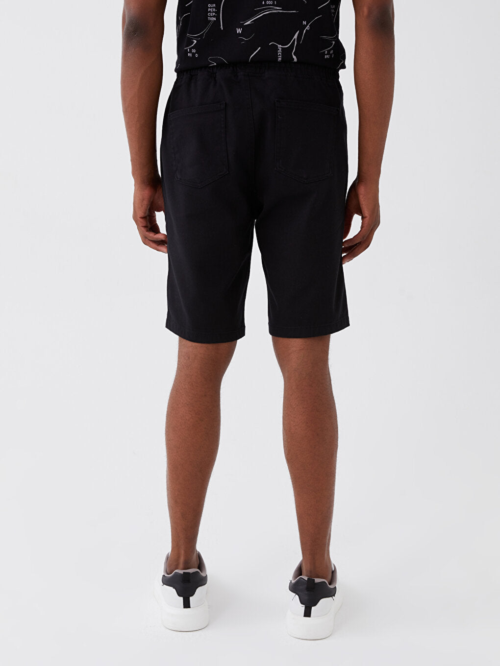 Slim Fit Men's Bermuda Shorts