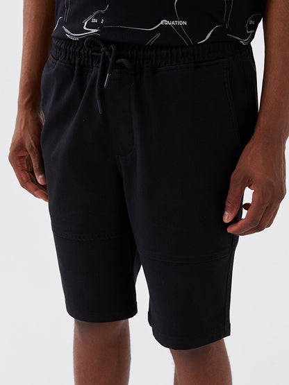 Slim Fit Men's Bermuda Shorts