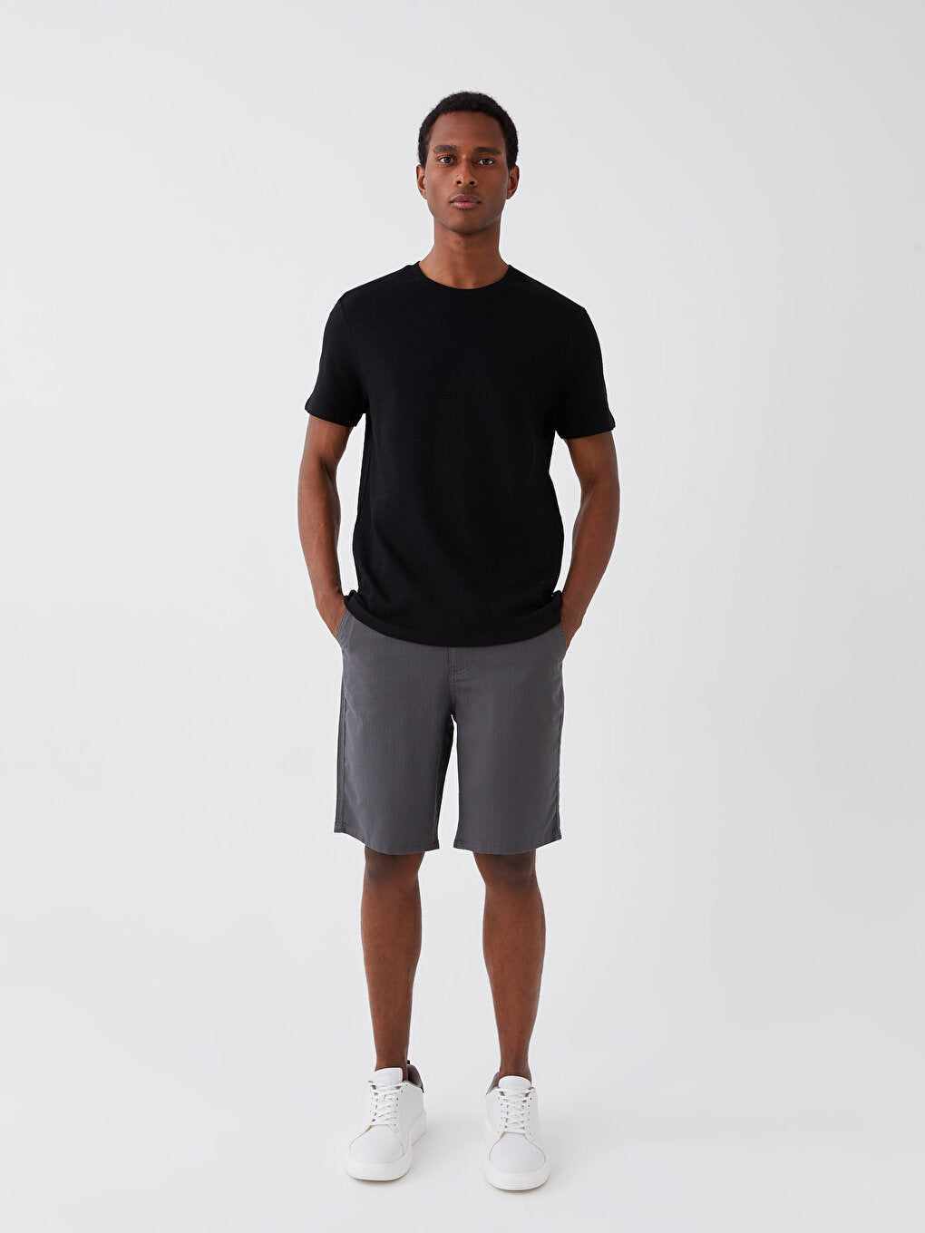 Standard Fit Men's Bermuda Shorts