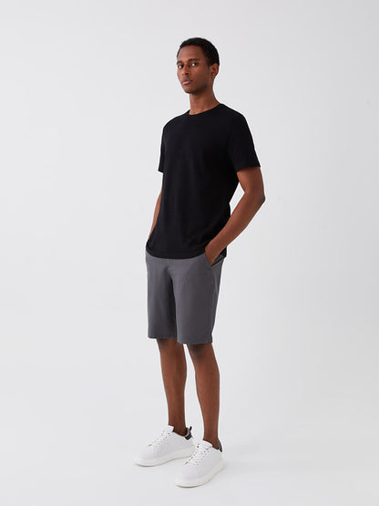 Standard Fit Men's Bermuda Shorts