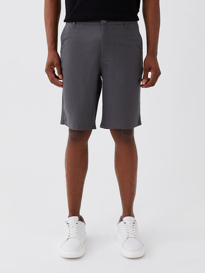 Standard Fit Men's Bermuda Shorts