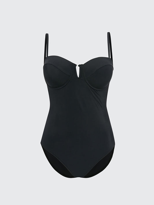 Women's Solid Swimsuit