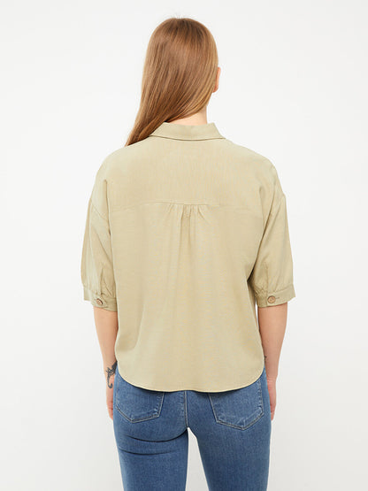 Plain Oversize Women's Shirt