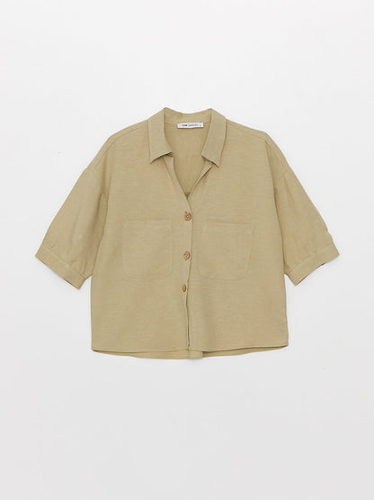 Plain Oversize Women's Shirt