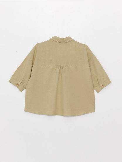 Plain Oversize Women's Shirt