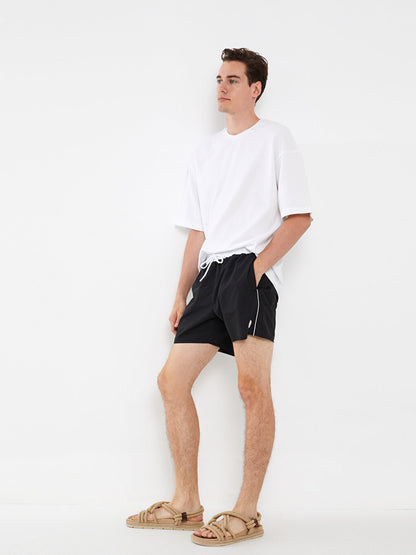 Short Length Basic Men's Swim Shorts