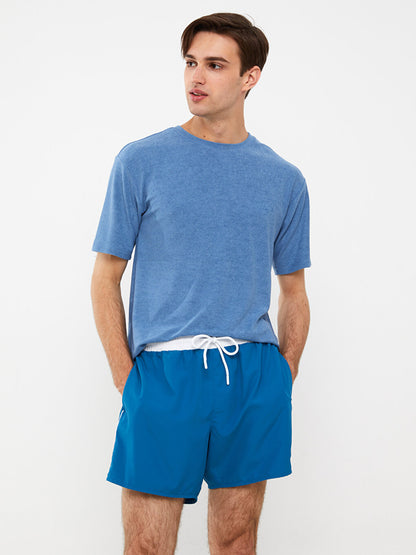 Short Length Basic Men's Swim Shorts