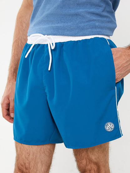 Short Length Basic Men's Swim Shorts