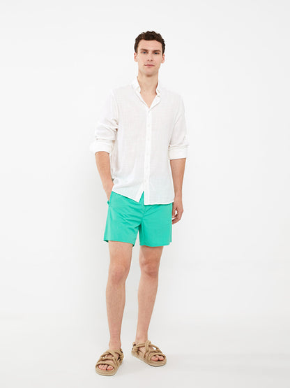 Short Length Basic Men's Swim Shorts