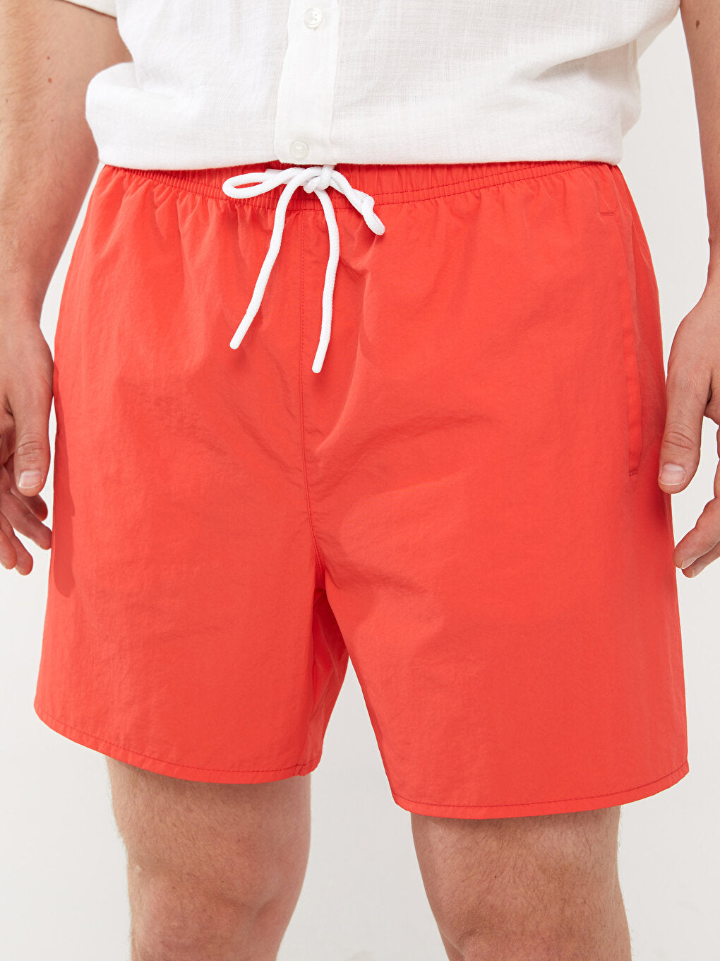 Short Length Basic Men's Swim Shorts