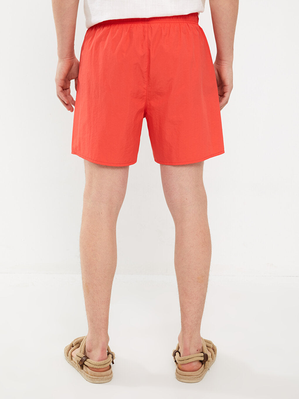 Short Length Basic Men's Swim Shorts