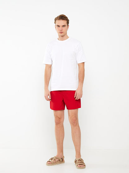 Short Length Basic Men's Swim Shorts