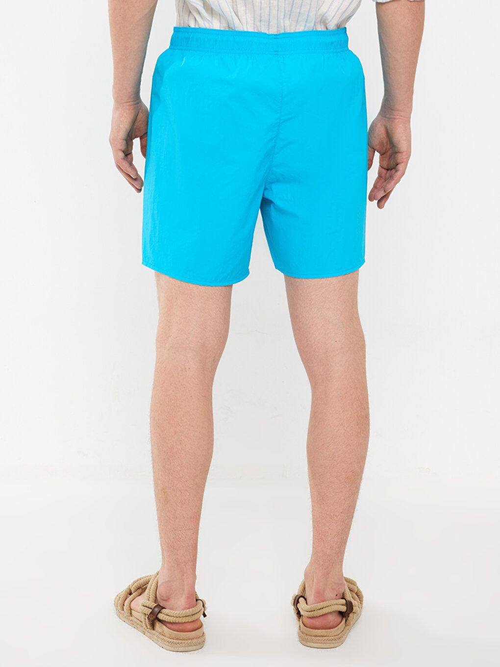 Short Length Basic Men's Swim Shorts