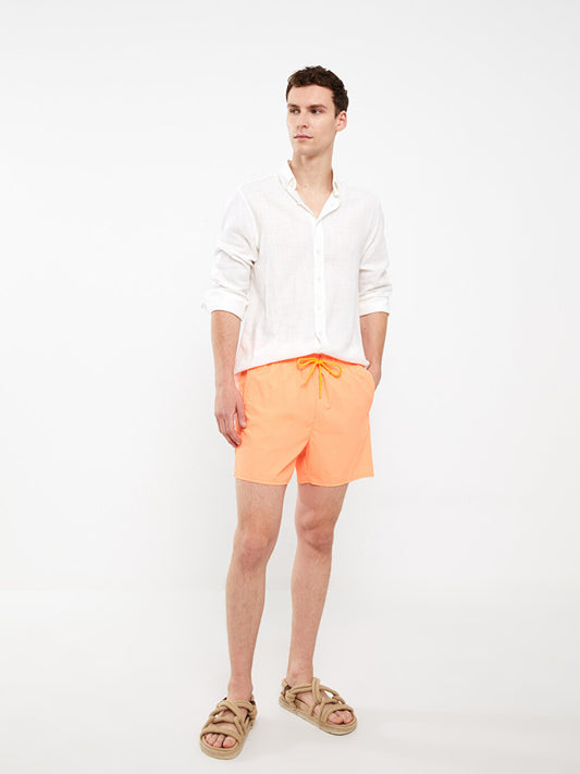 Short Length Basic Men's Swim Shorts