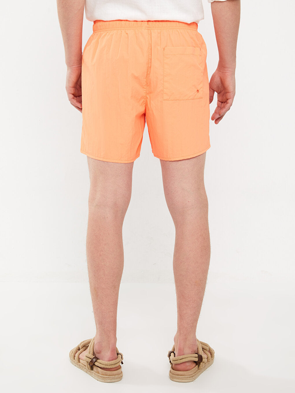 Short Length Basic Men's Swim Shorts