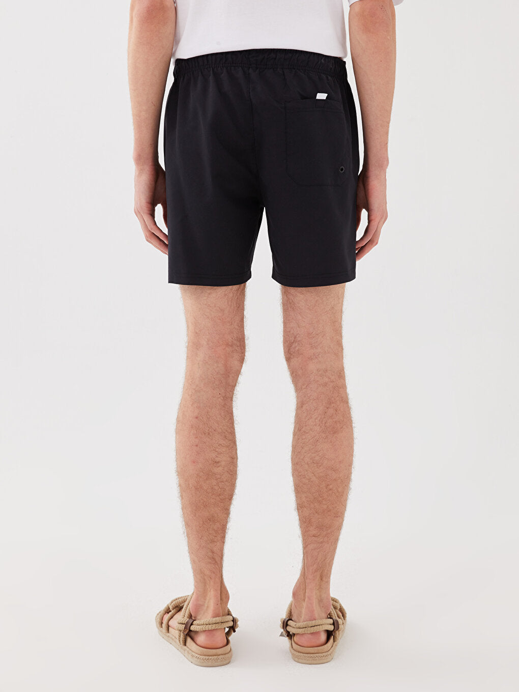 Short Printed Men's Swim Shorts