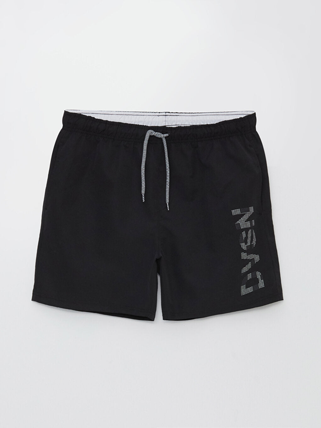 Short Printed Men's Swim Shorts