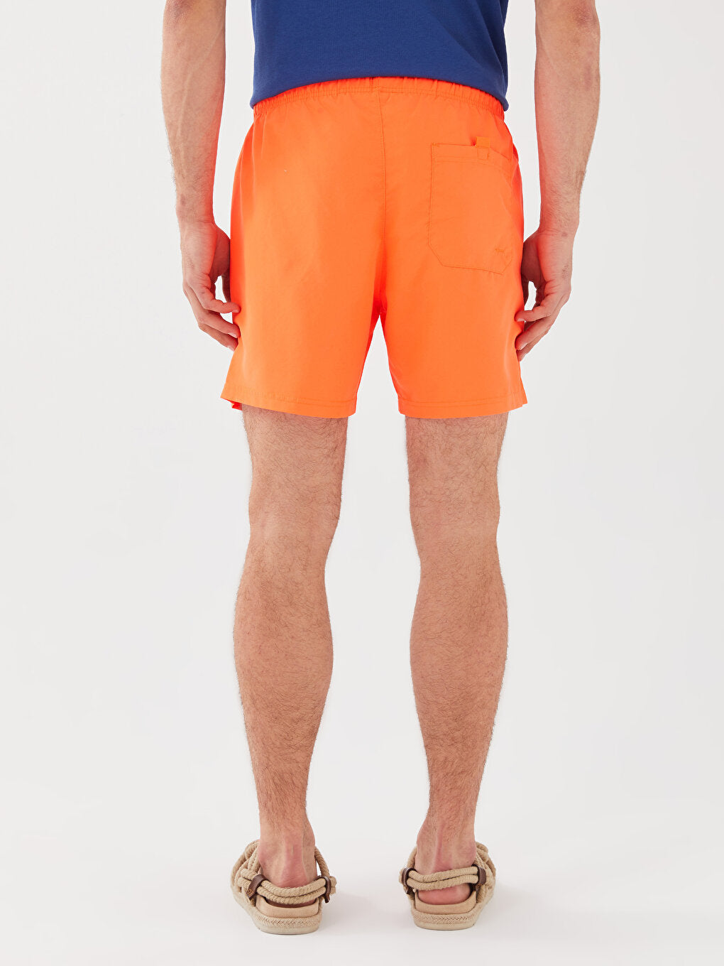 Short Printed Men's Swim Shorts