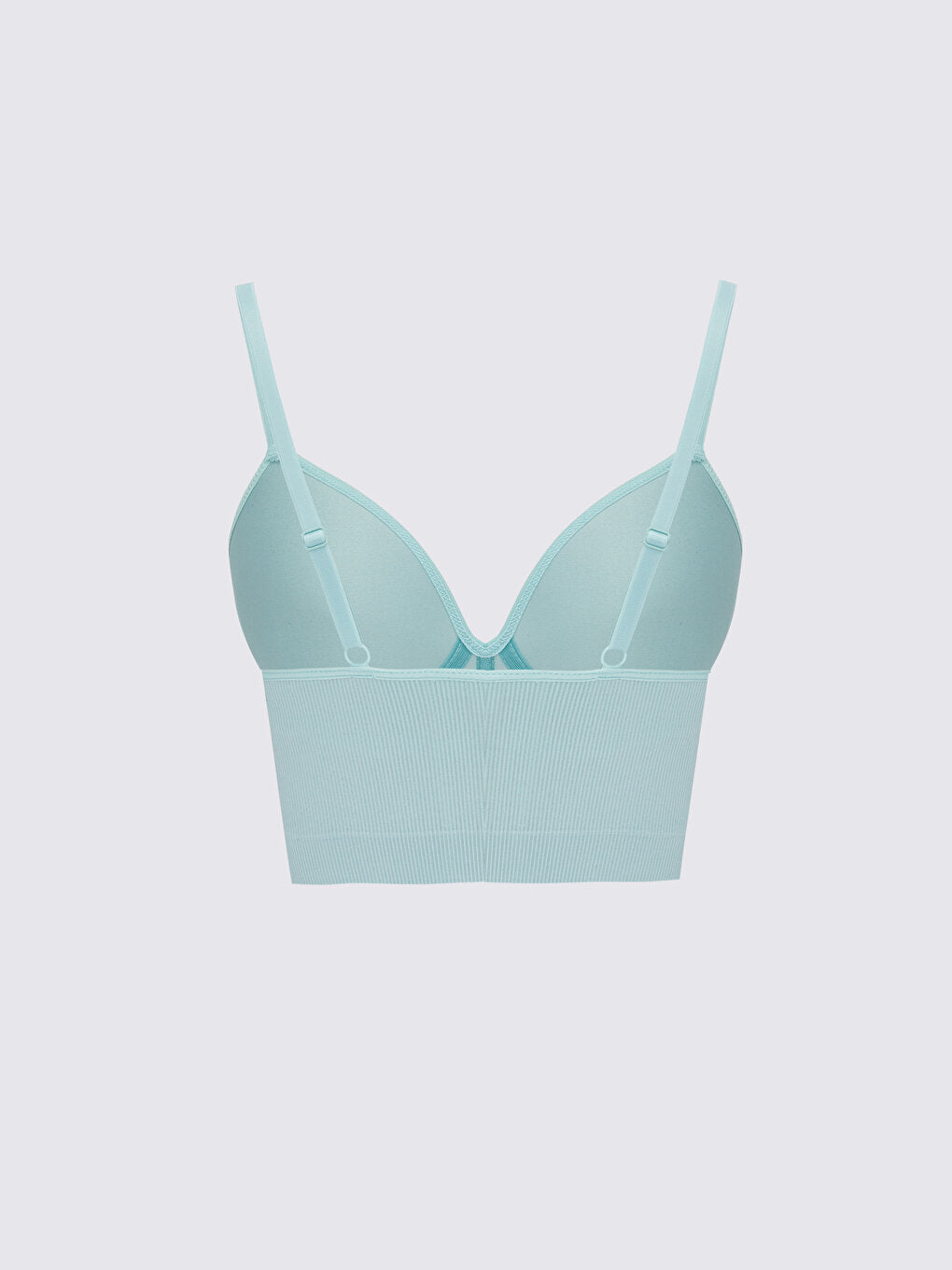 Non-wired, unpadded plain bra