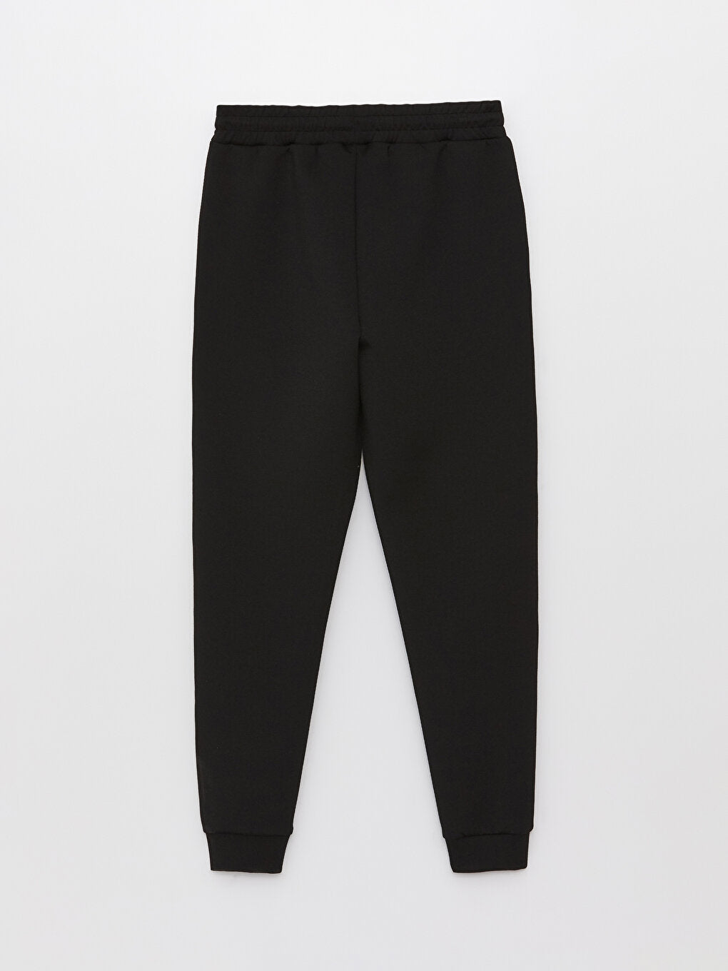 Women's Elastic Waist Plain Jogger Sweatpants