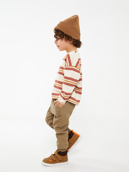 Baby Boy Jogger Pants with Elastic Waist