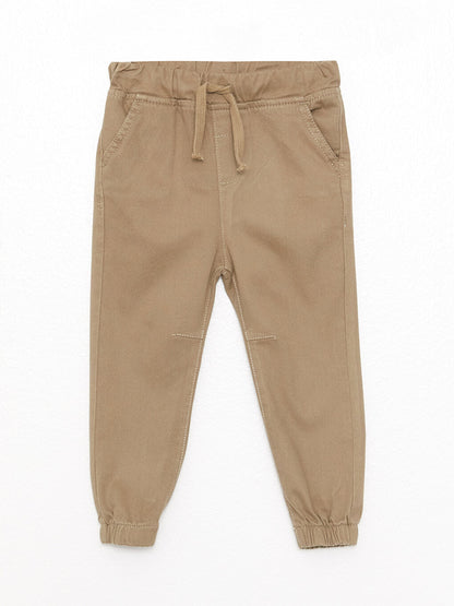 Baby Boy Jogger Pants with Elastic Waist