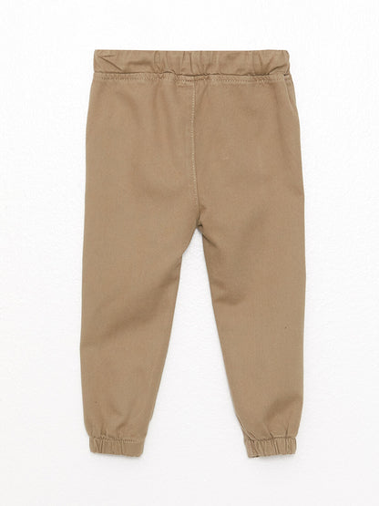 Baby Boy Jogger Pants with Elastic Waist