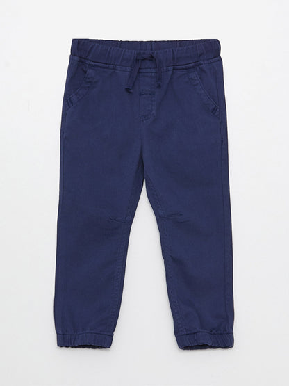 Baby Boy Jogger Pants with Elastic Waist