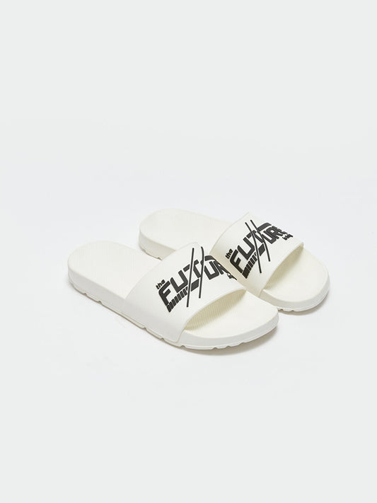 Printed Single Banded Men's Slippers