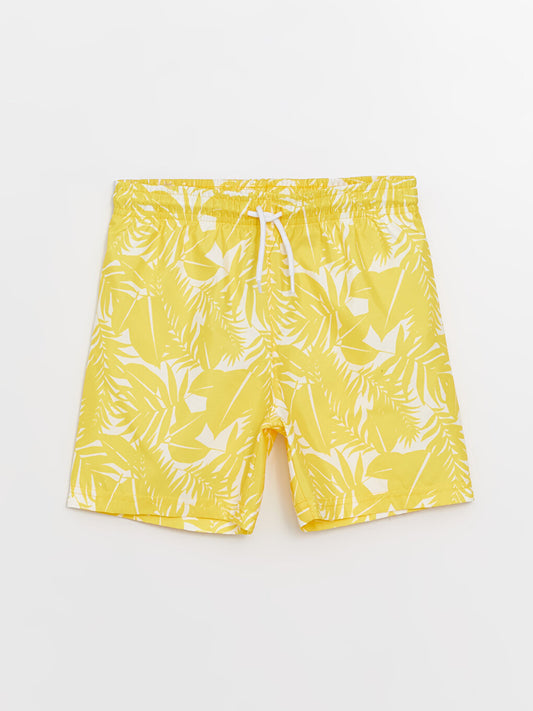 Printed Quick Drying Boys' Swim Shorts