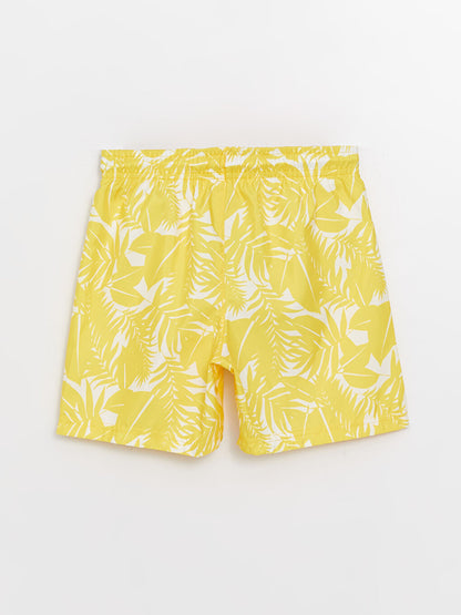 Printed Quick Drying Boys' Swim Shorts