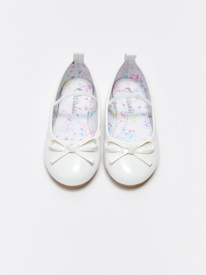 Baby Girl Ballerinas with Bow Detail