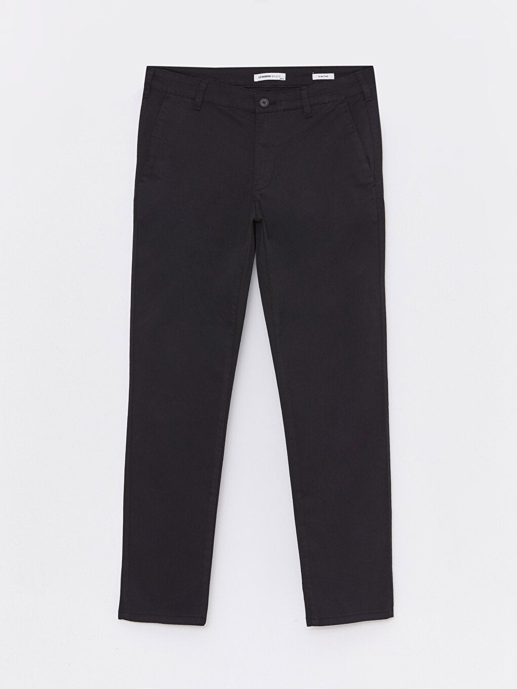 Slim Fit Gabardine Men's Chino Trousers