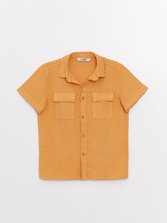 Basic Short Sleeve Boy's Shirt