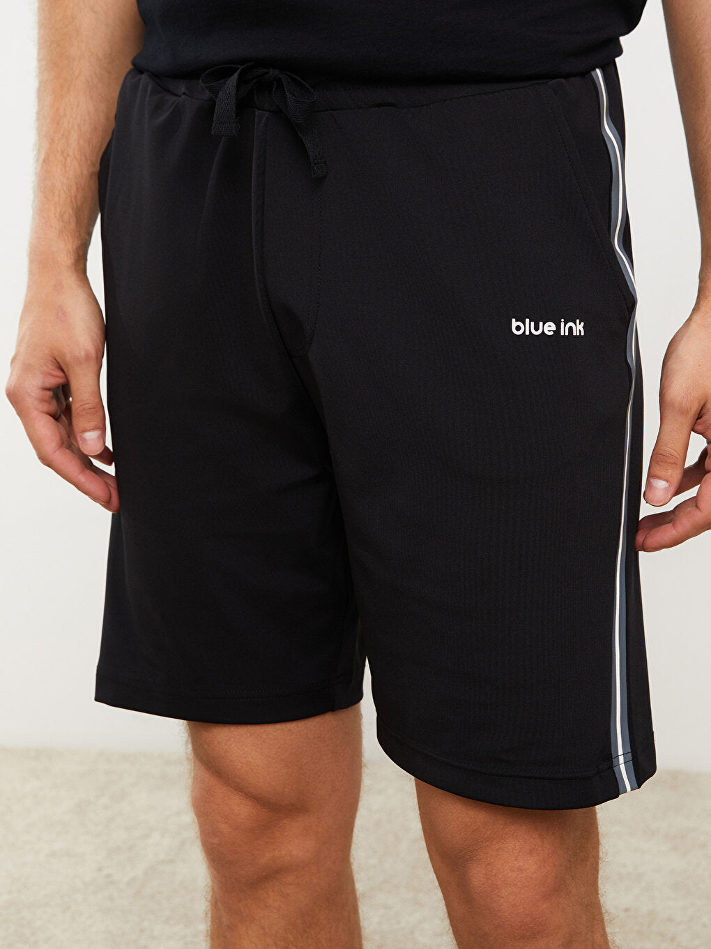 Slim Fit Men's Pajama Bottom Shorts