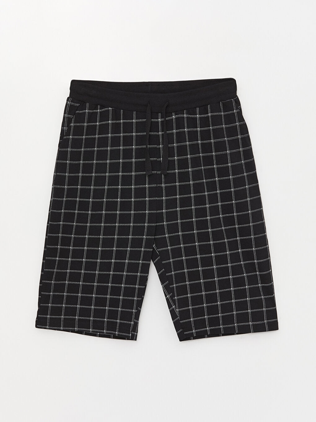 Standard Pattern Plaid Men's Pajama Bottom Shorts