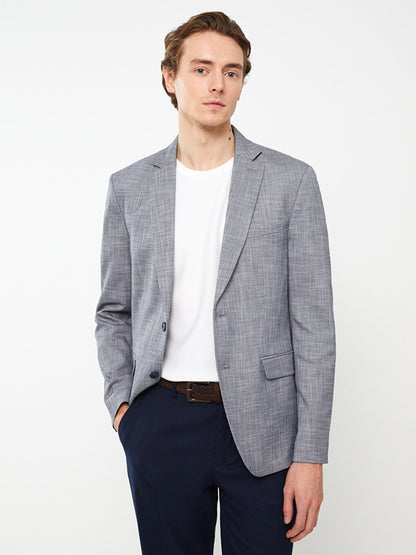 Standard Fit Men's Blazer Jacket