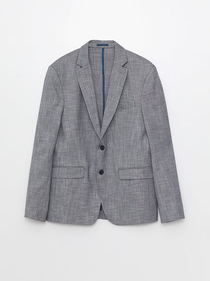 Standard Fit Men's Blazer Jacket